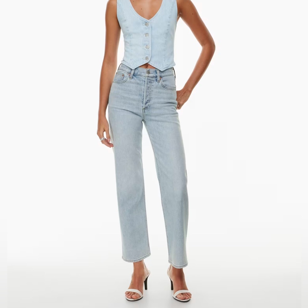 Forum Light Blue Straight Leg Denim Jeans